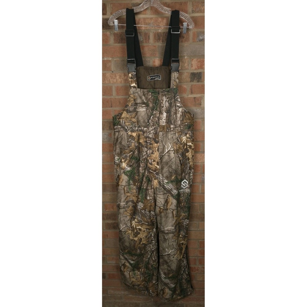 ScentLok Prevent Hunting Bibs Mens XL Realtree Xtra Camo Overalls